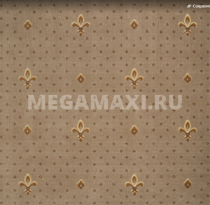 Коммерческий Ковролин 4м. Коронки св. бежевые (Турция) 100%PA КМ2