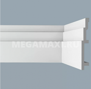XPS RP 14 Плинтус Дюрополимер BELLODECO ROYCE (90х19x2000)