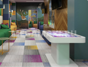 Ковровая плитка Офис 1526 50x50 КМ2