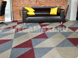 Ковровая плитка Офис 1523 50x50 КМ2