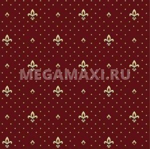 Коммерческий ковролин для отелей, офисов.3,68м. 8976 Лилия (Красный)Рулоном-15м или 30,5м.