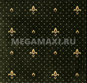 Коммерческий Ковролин 4м. Коронки зеленые (Турция) 100%PA КМ2