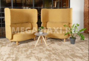 Коммерческий ковролин для отелей, офисов.3,68 м. 8985 Беж.(1000гр) Рулоном-15м или 30,5м.