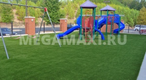 Трава искусственная декоративная "GARDEN GREEN" , ширина 4 м. (высота 50 мм.) Трава искусственная декоративная "GARDEN GREEN" , ширина 4 м. (высота 50 мм.)