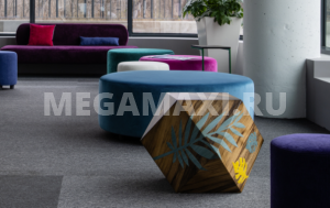 Ковровая плитка Офис 1524 50x50 КМ2