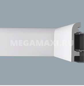 XPS RP 16 Плинтус Дюрополимер BELLODECO ROYCE (80х15x2000)
